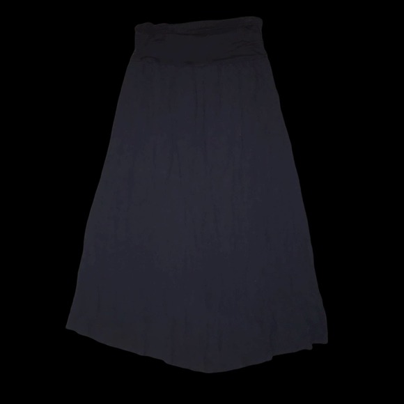 C EST 1946 Navy Maxi Skirt  SZ S - Picture 10 of 10